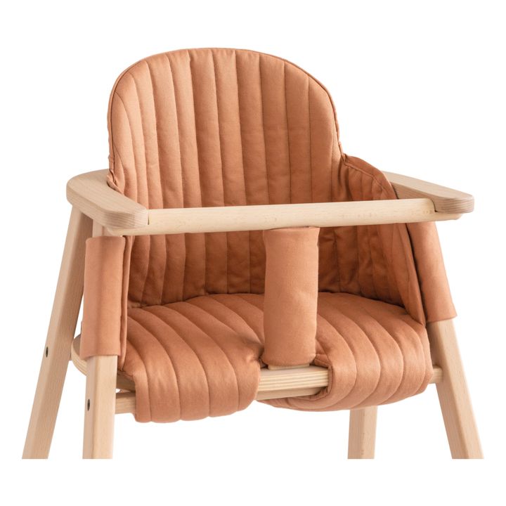 Assise pour chaise haute Growing green | Terracotta- Image produit n°0