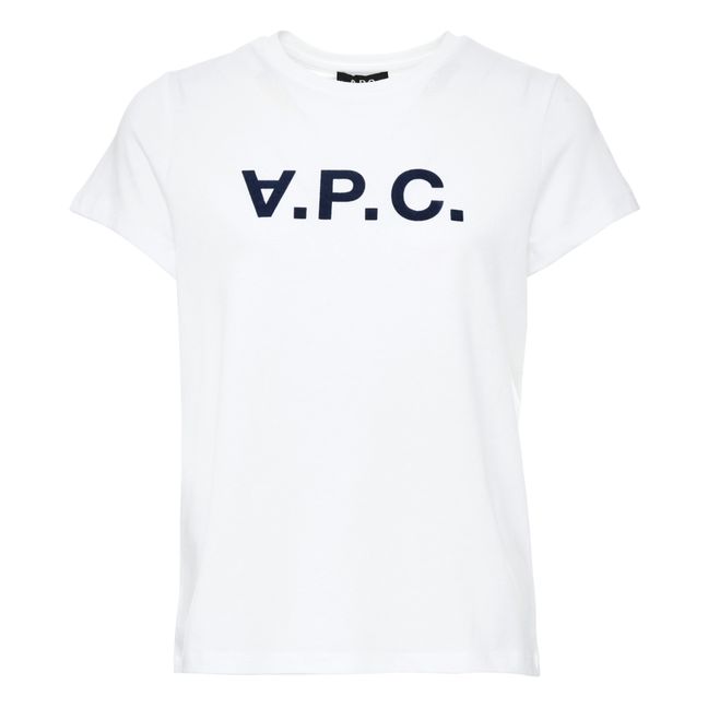Camiseta Vpc F algodón orgánico | Blanco