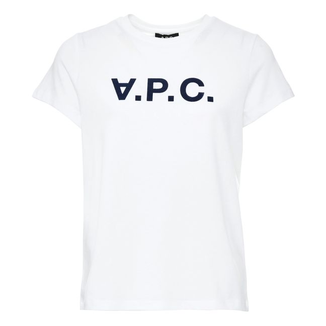 T-Shirt Vpc F aus Bio-Baumwolle | Weiß