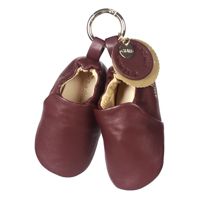 Soft Booties | Burgundy