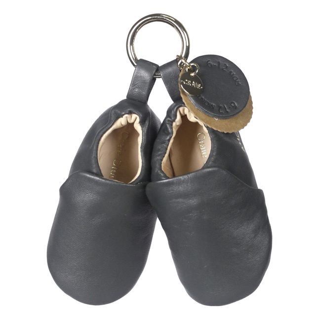 Soft Booties | Charcoal grey