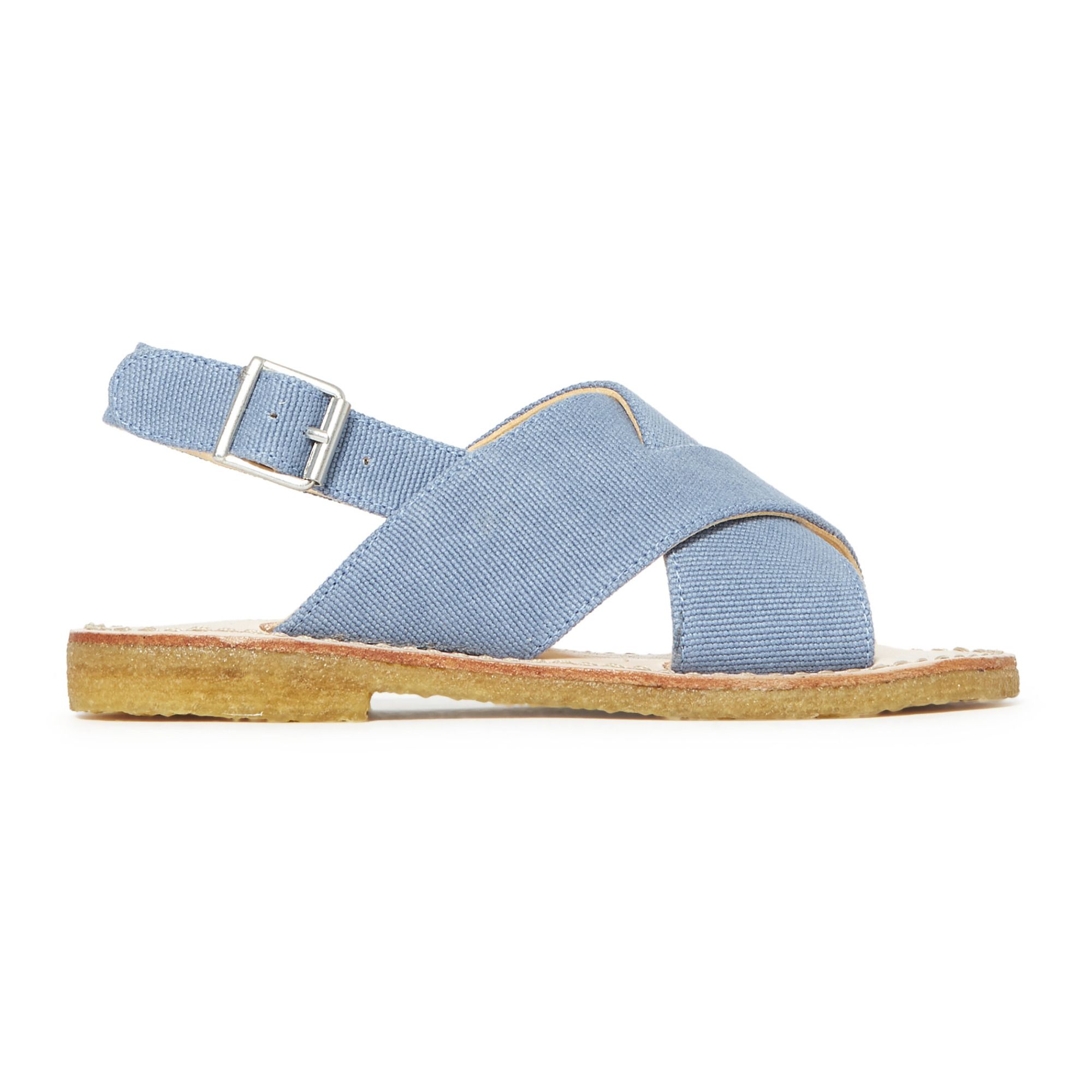 Sandalias cruzadas de lona vegana Vaquero Angulus Calzado Infantil