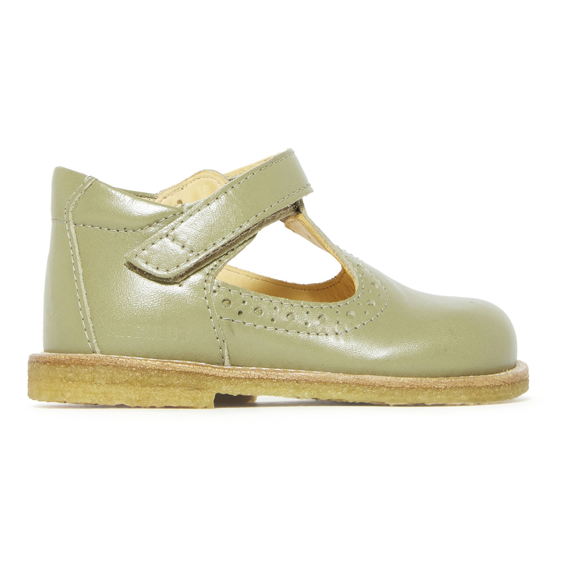 Angulus - Babies Scratchs Ajourées - Fille - Vert olive