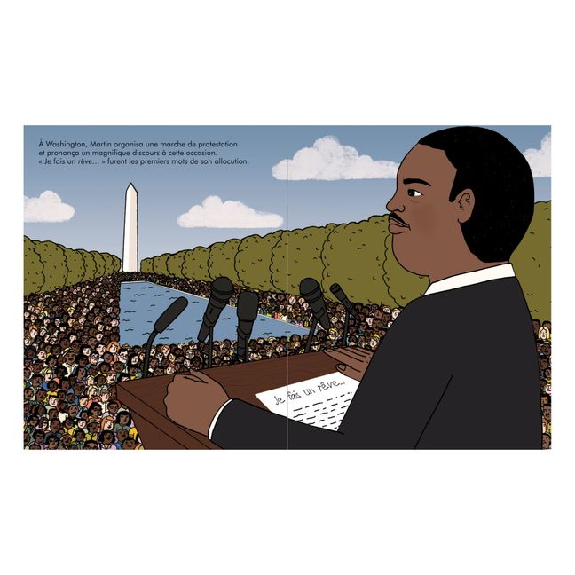 Libro Martin Luther King - colección Petit et Grand