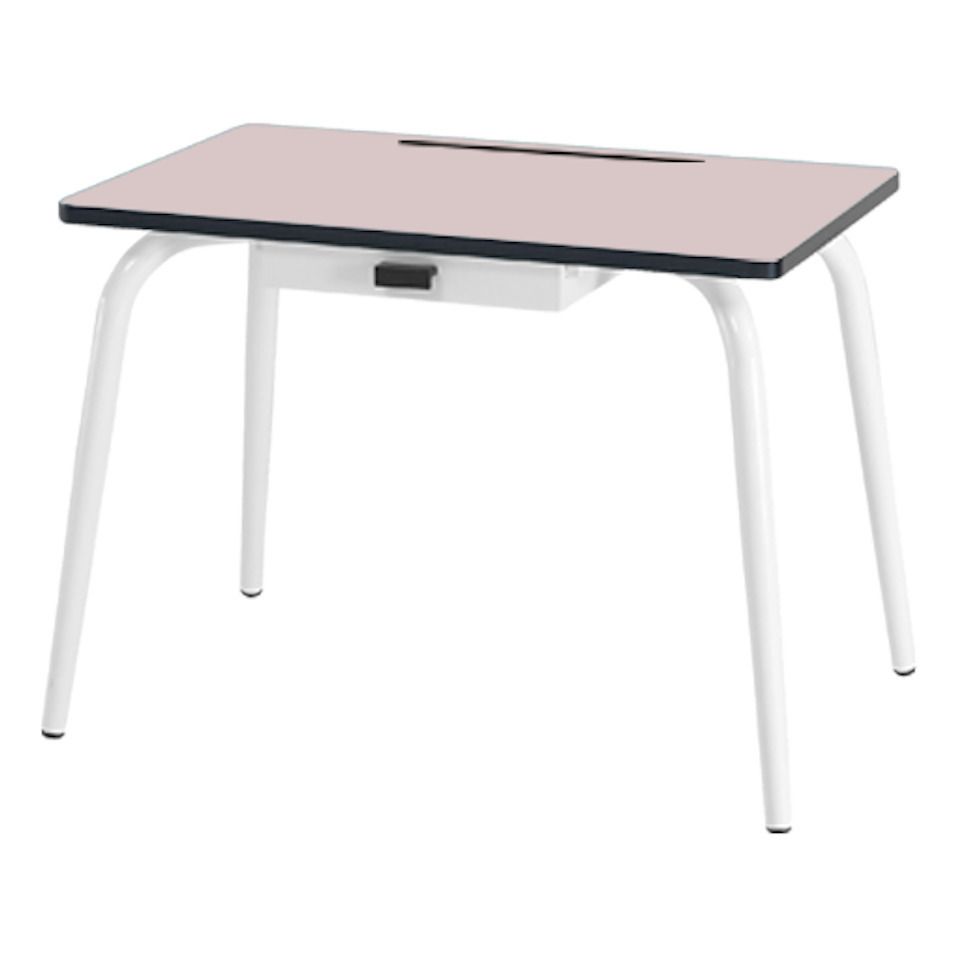 Romy Elementary Desk Powder pink- Product image n°2