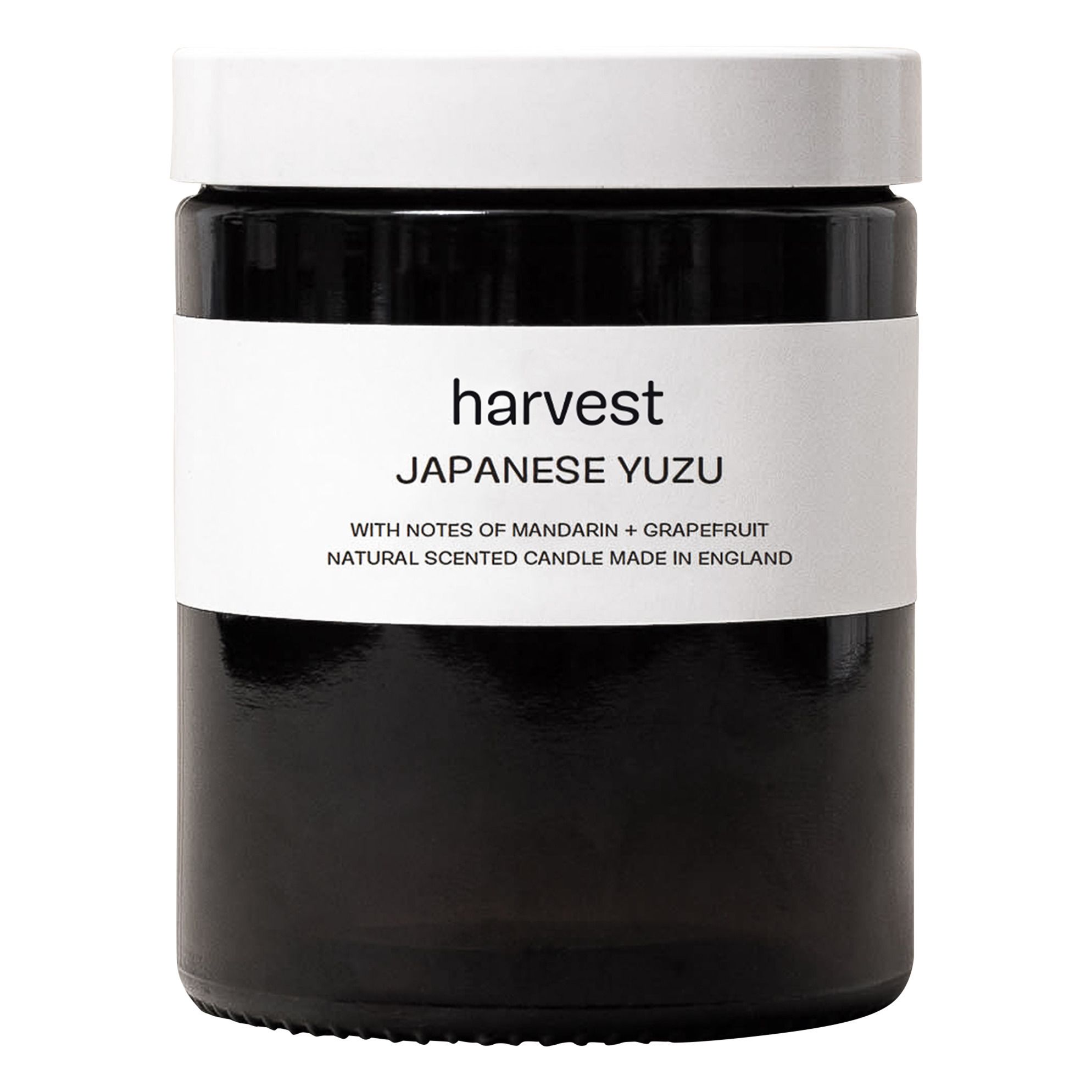 Harvest Skincare - Bougie parfumée Japanese Yuzu - 200 g - Noir
