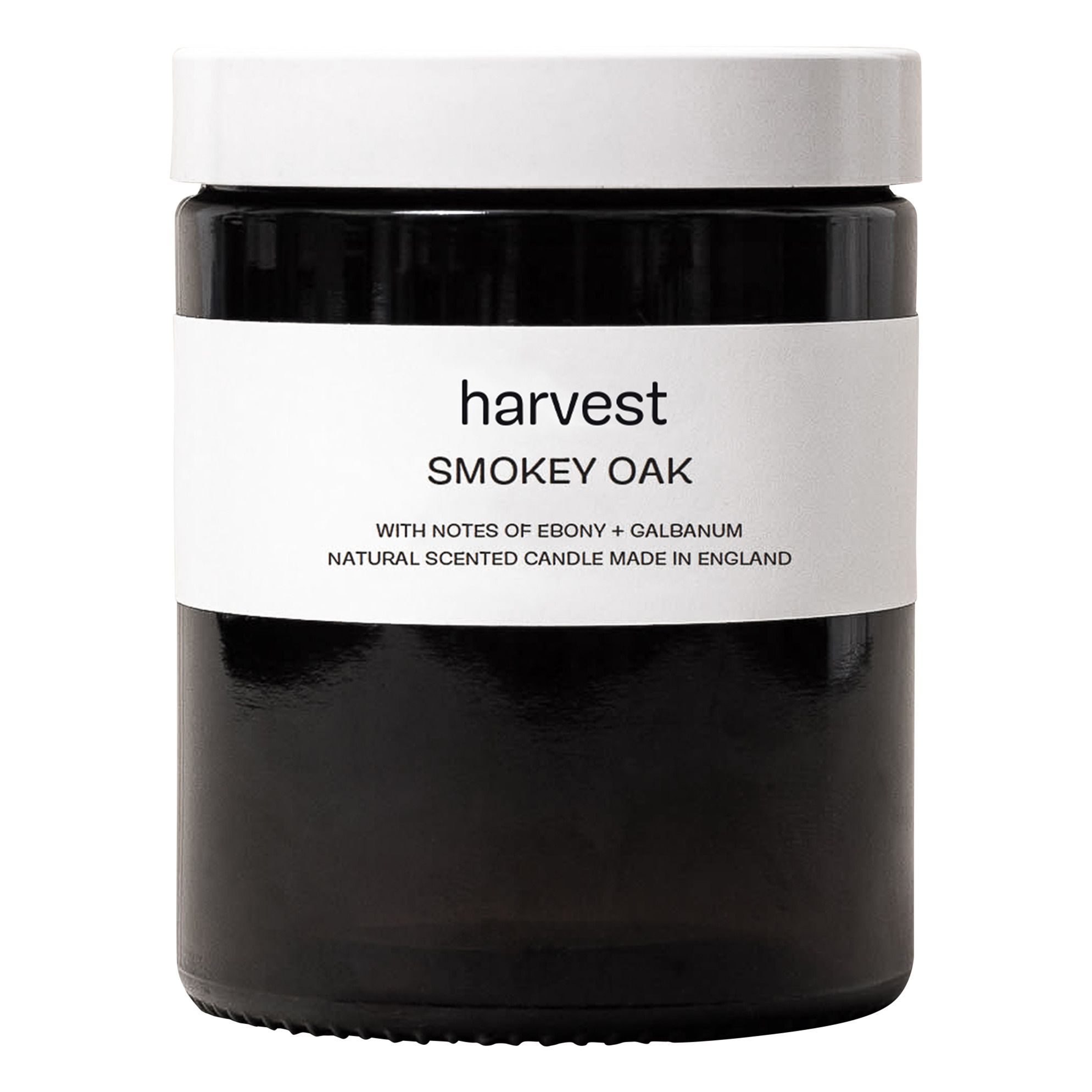Harvest Skincare - Bougie parfumée Smoked Oak - 200 g - Noir