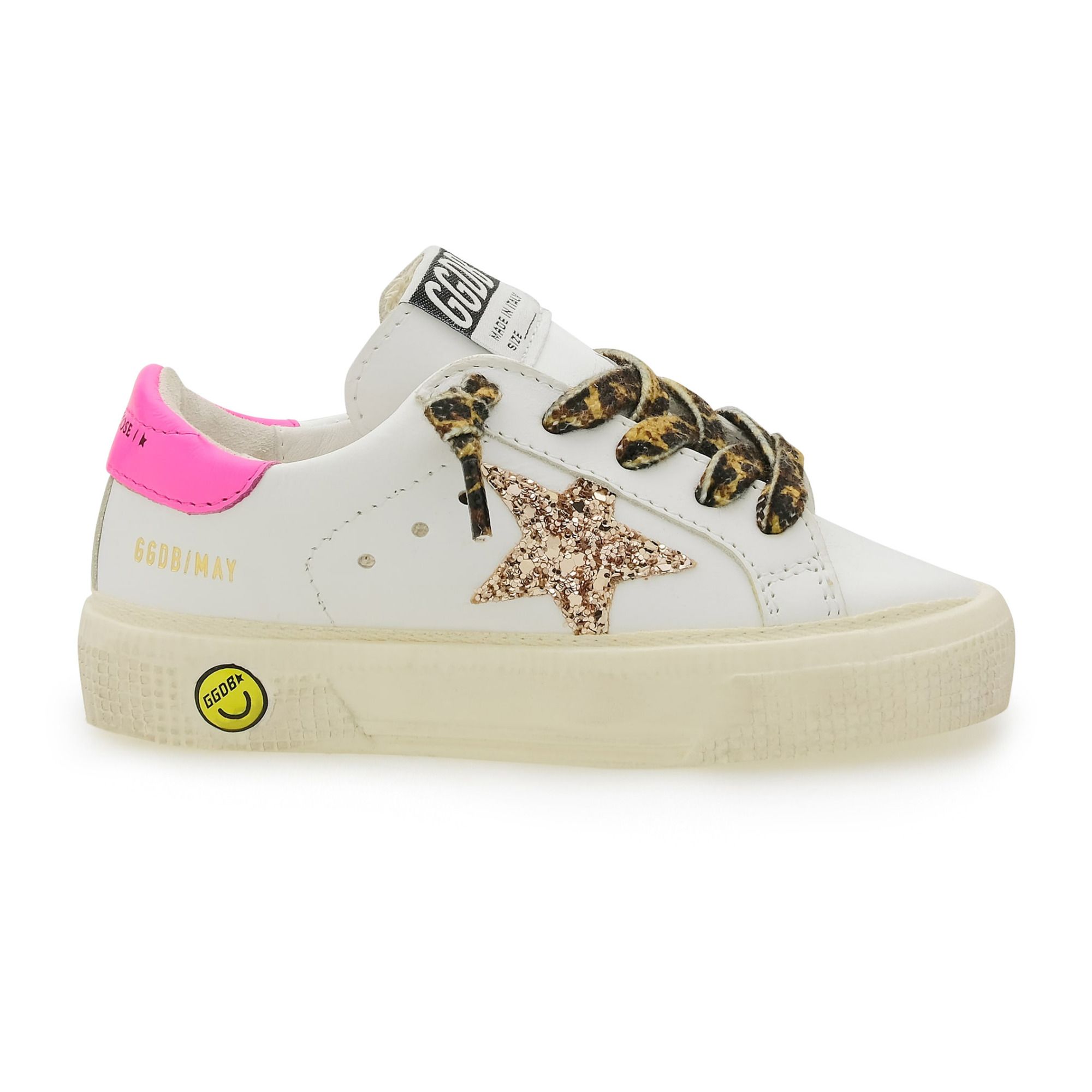 Golden goose best sale may glitter sneakers