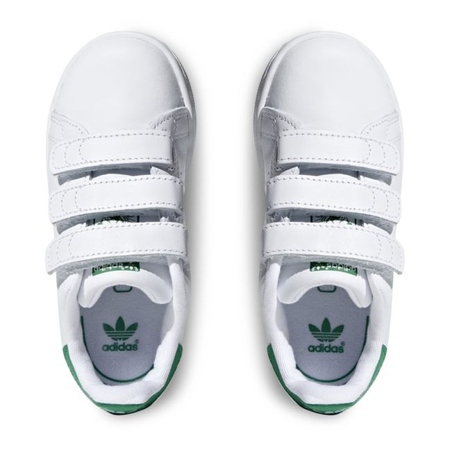 Sneakers Stan Smith 3 con strappi riciclati Verde