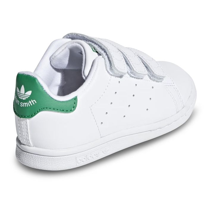 Adidas - Zapatillas Stan Smith 3 Velcro reciclado Verde Smallable