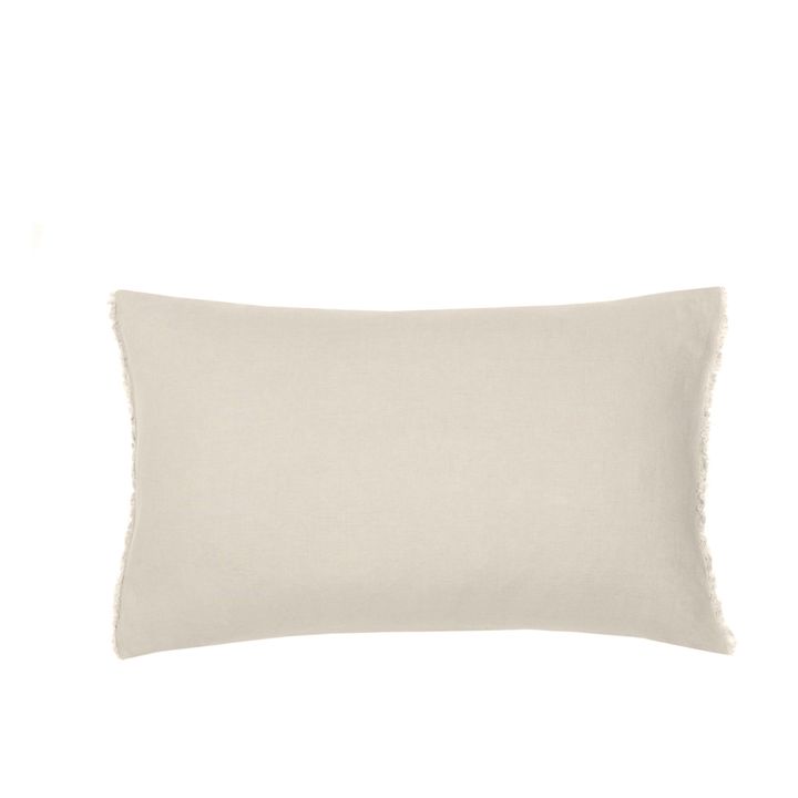 Washed Linen Cushion Cover | Natural- Product image n°3