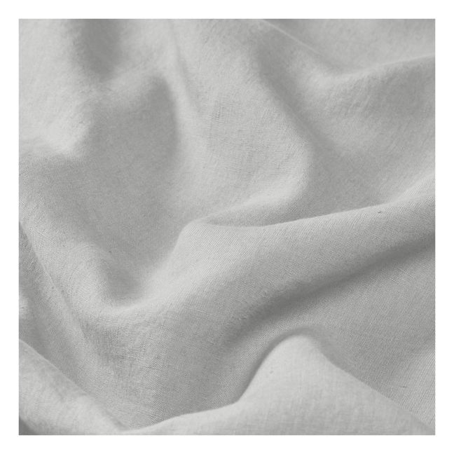 Housse de coussin en lin lavé | Gris graphite