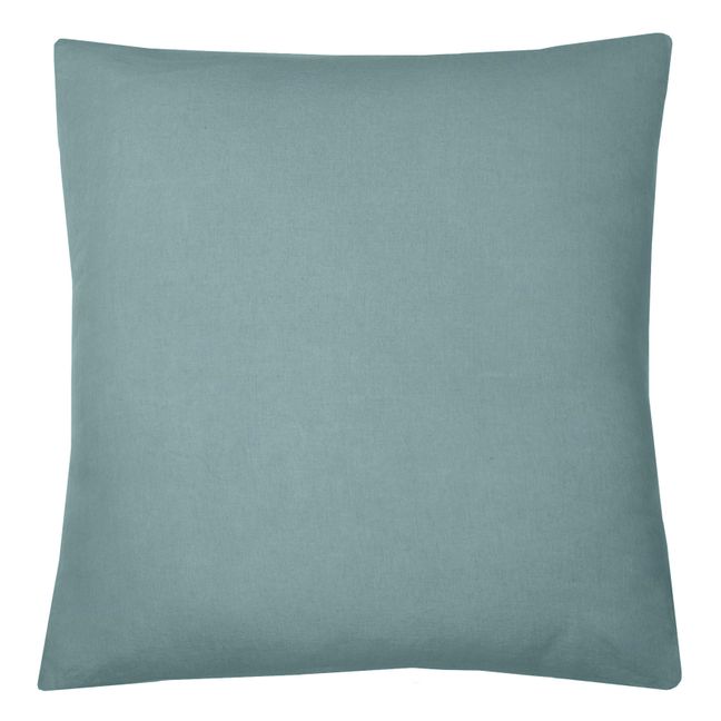 Washed Linen Cushion Cover | Sky blue