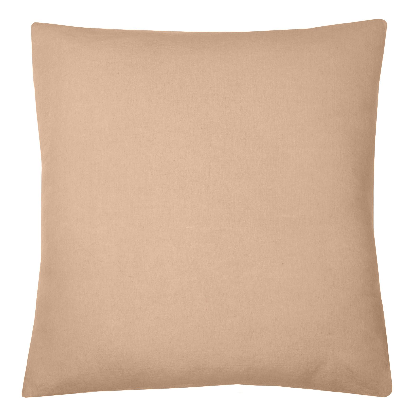 Communauté de biens - Housse de coussin en lin lavé - Vieux Rose