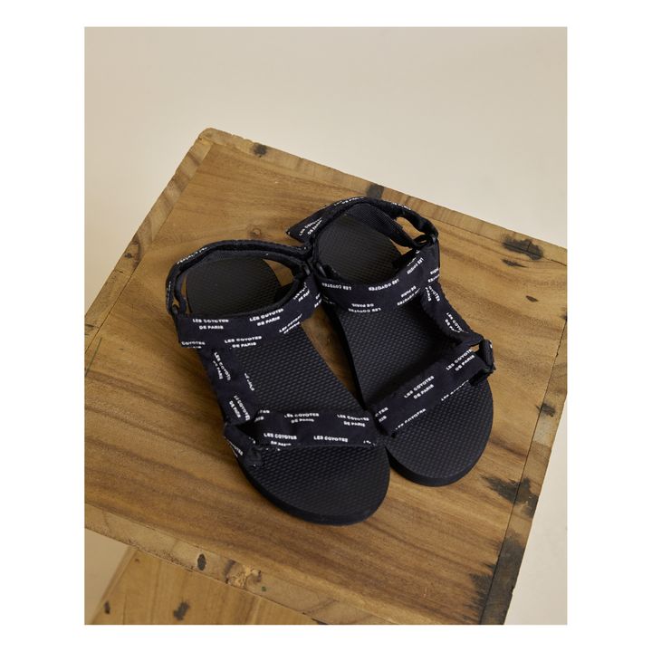 Les Coyotes de Paris Lenny Sandals Black Smallable