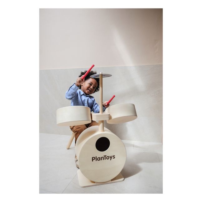 Ma grande batterie en bois d'hévéa