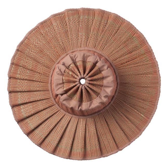 Sombrero Capri Flores Bungalow - Colección Mujer  | Terracotta