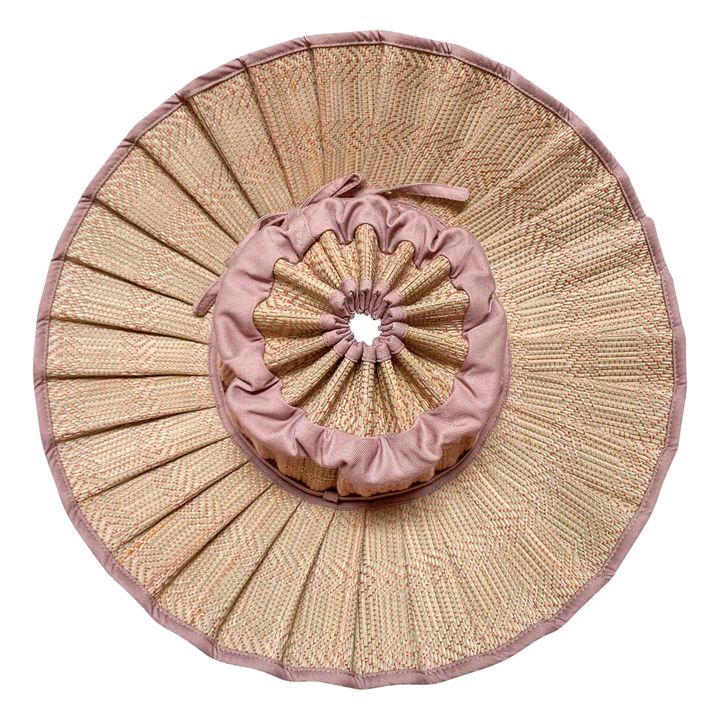 Sombrero Capri Flores Bungalow Rosa Viejo- Imagen del producto n°3