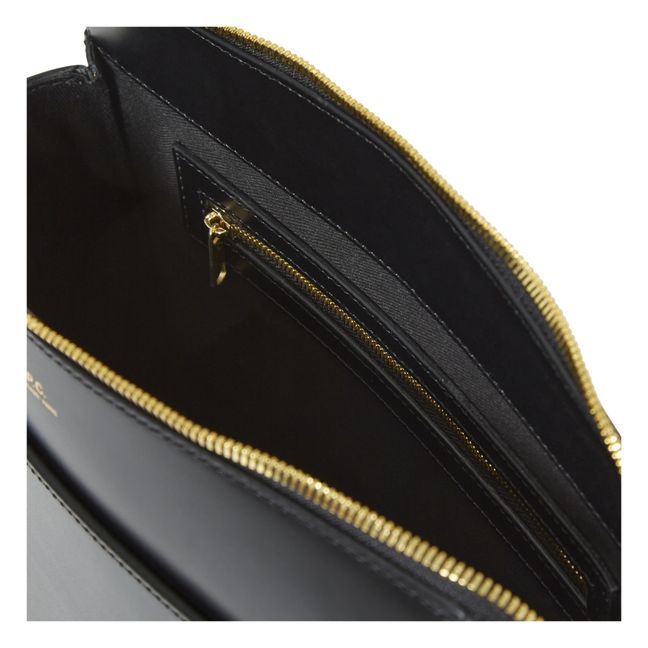 Tasche New Ella aus Leder  | Schwarz