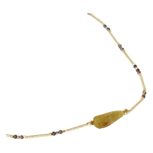 Halskette Ulla | Grün