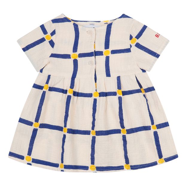 checked baby dress