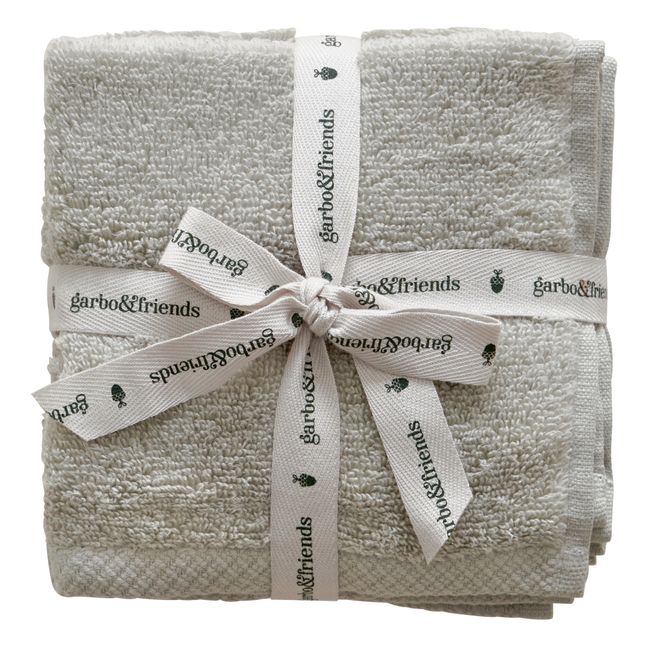 Guest Towel - Set of 3 Pale green