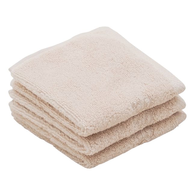 Asciugamani per gli invitati - Set da 3 | Sabbia