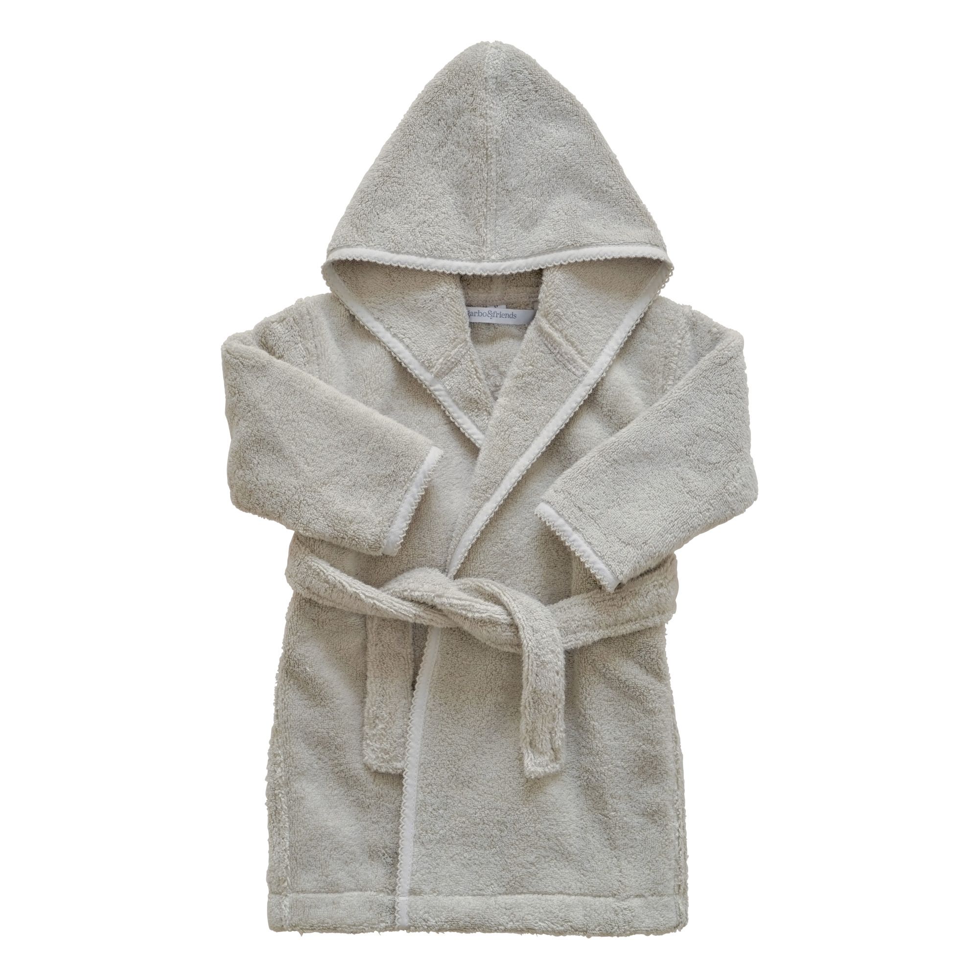 garbo&friends - Peignoir de bain en coton - Vert pâle