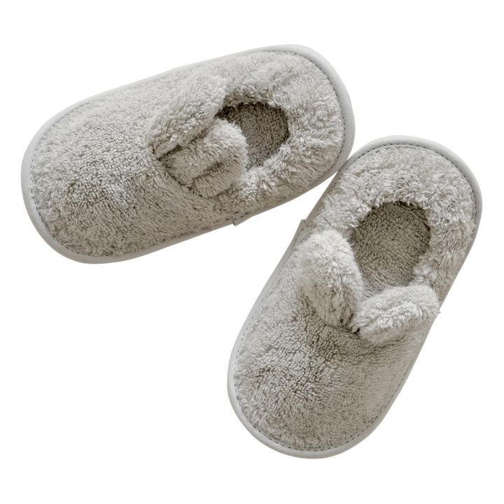 Cotton Slippers | Pale green- Product image n°1