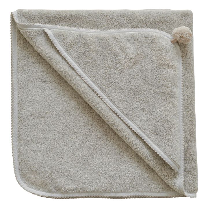 Mantella da bagno in cotone | Verde chiaro- Immagine del prodotto n°0