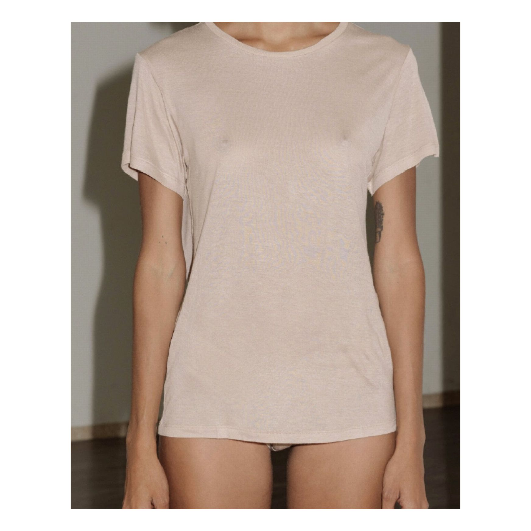 Baserange T-Shirt Nude beige Smallable
