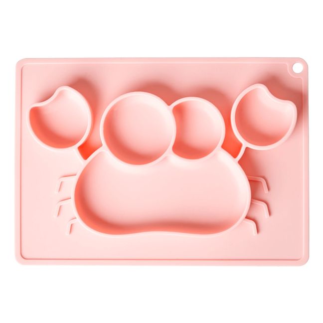 Non-slip Plate and Tray  Pink