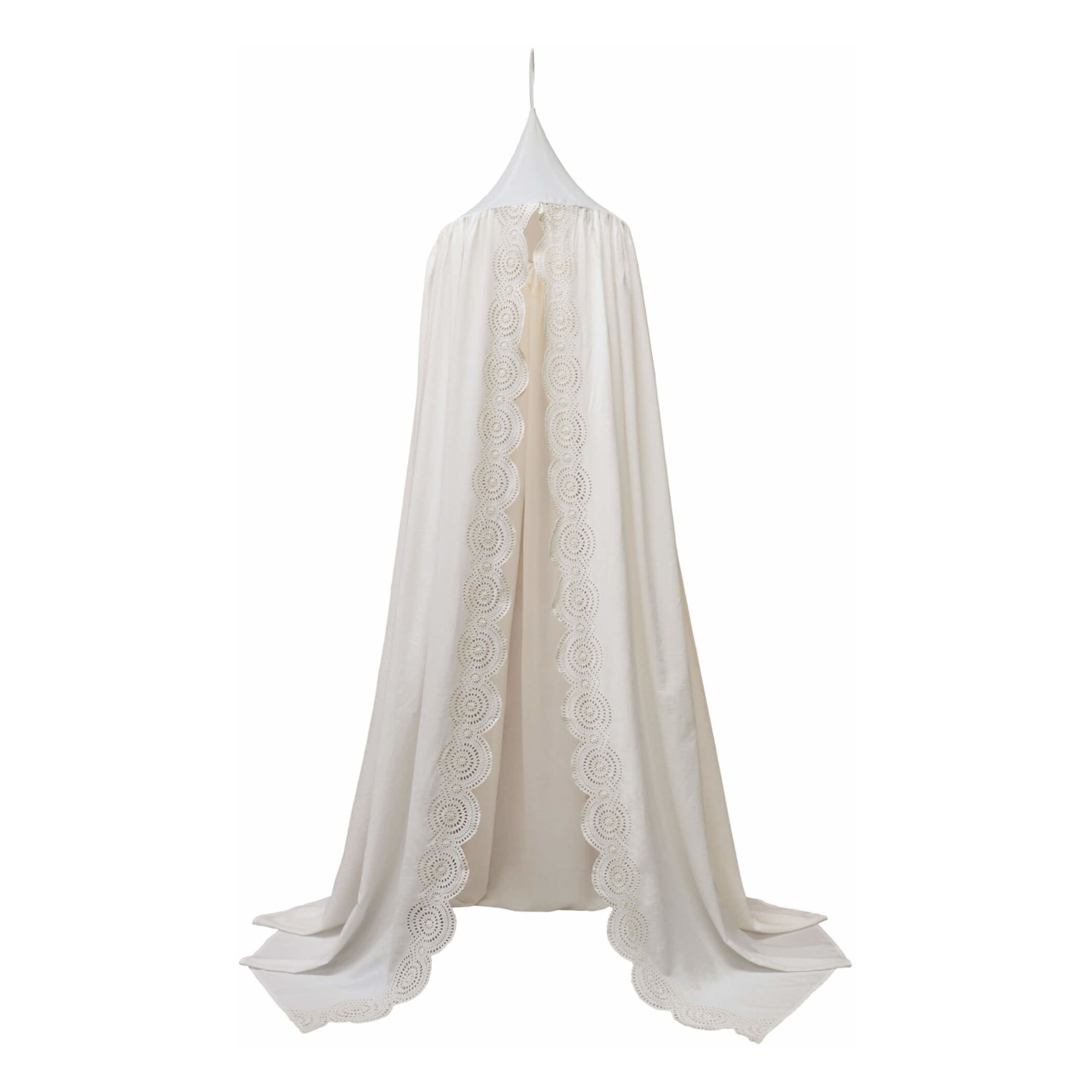 Cotton Muslin Canopy  Chalk- Product image n°0