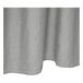 Washed Linen Sheath or Pinch Curtain Gris graphite- Miniature produit n°3
