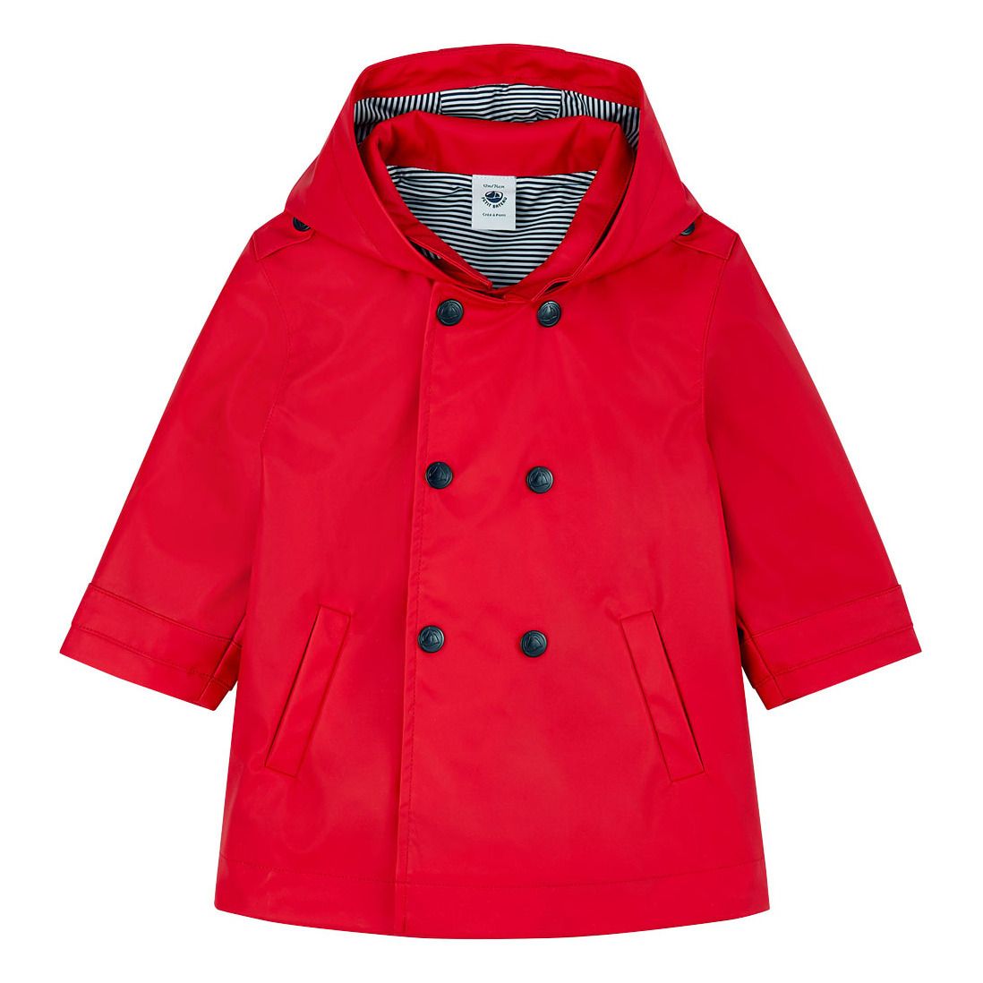 Cappotto Memory Rosso Petit Bateau Moda Bebè