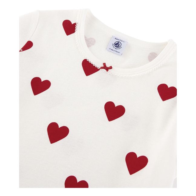 Camisa de noche Marama algodón orgánico | Blanco