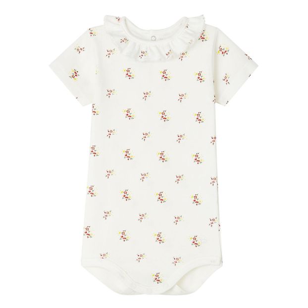 Body Mezza Blanc Petit Bateau Mode Bebe
