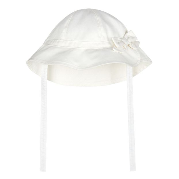 Sombrero Capeline Blanco Petit Bateau Moda Bebe