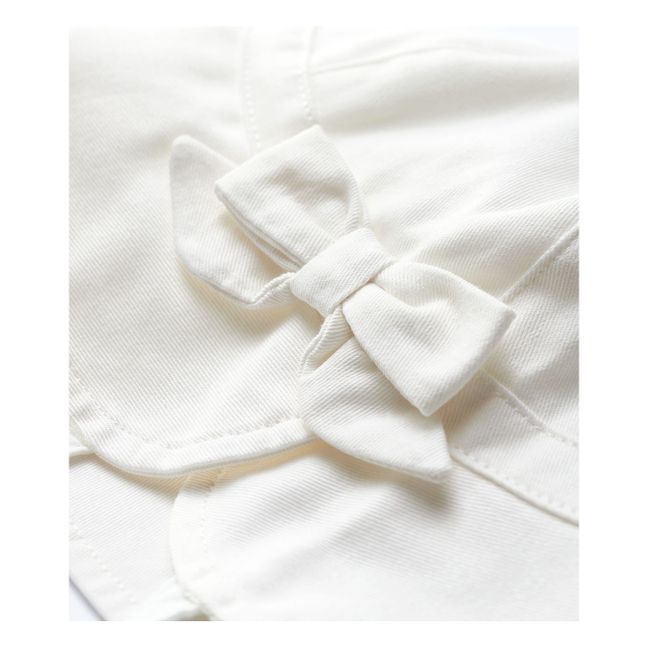 Capeline Pour Bébé Fille Petit Bateau - En Coton Bio, Léger Et Confortable, Protection Solaire Idéale Pour L'été