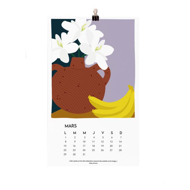 21 Calendar Taxi Brousse Design Adult