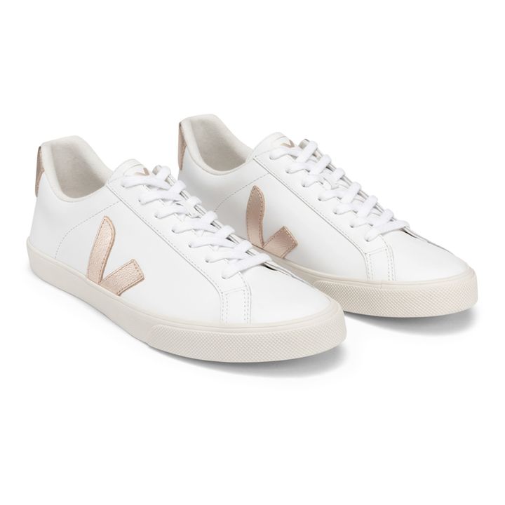 Veja Baskets Cuir Esplar Dor Smallable