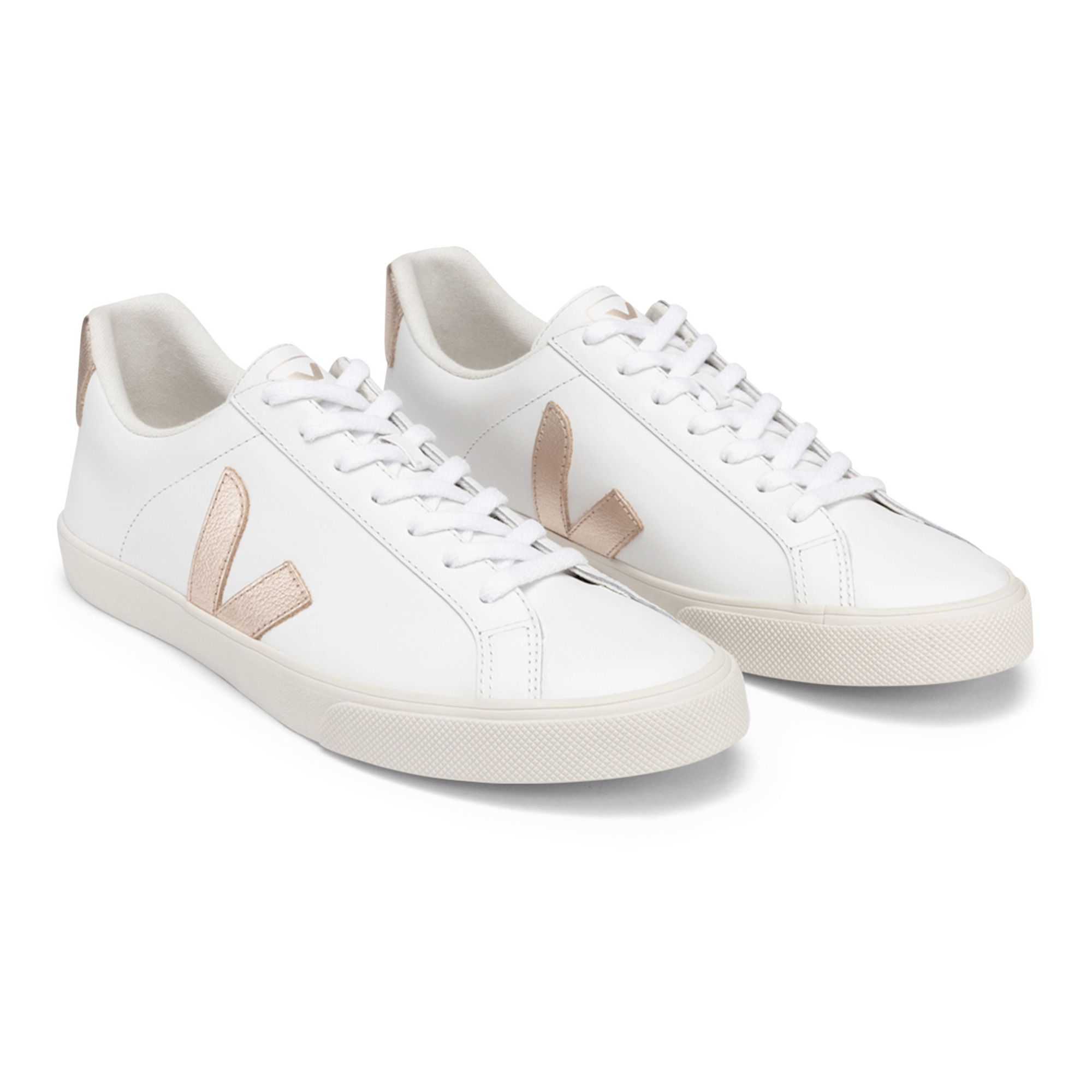 Leather Esplar Sneakers - Adult's Collection - Gold- Product image n°1
