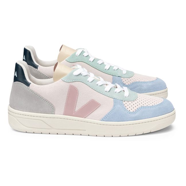 Suede V-10 Sneakers - Women's Collection - Pale pink