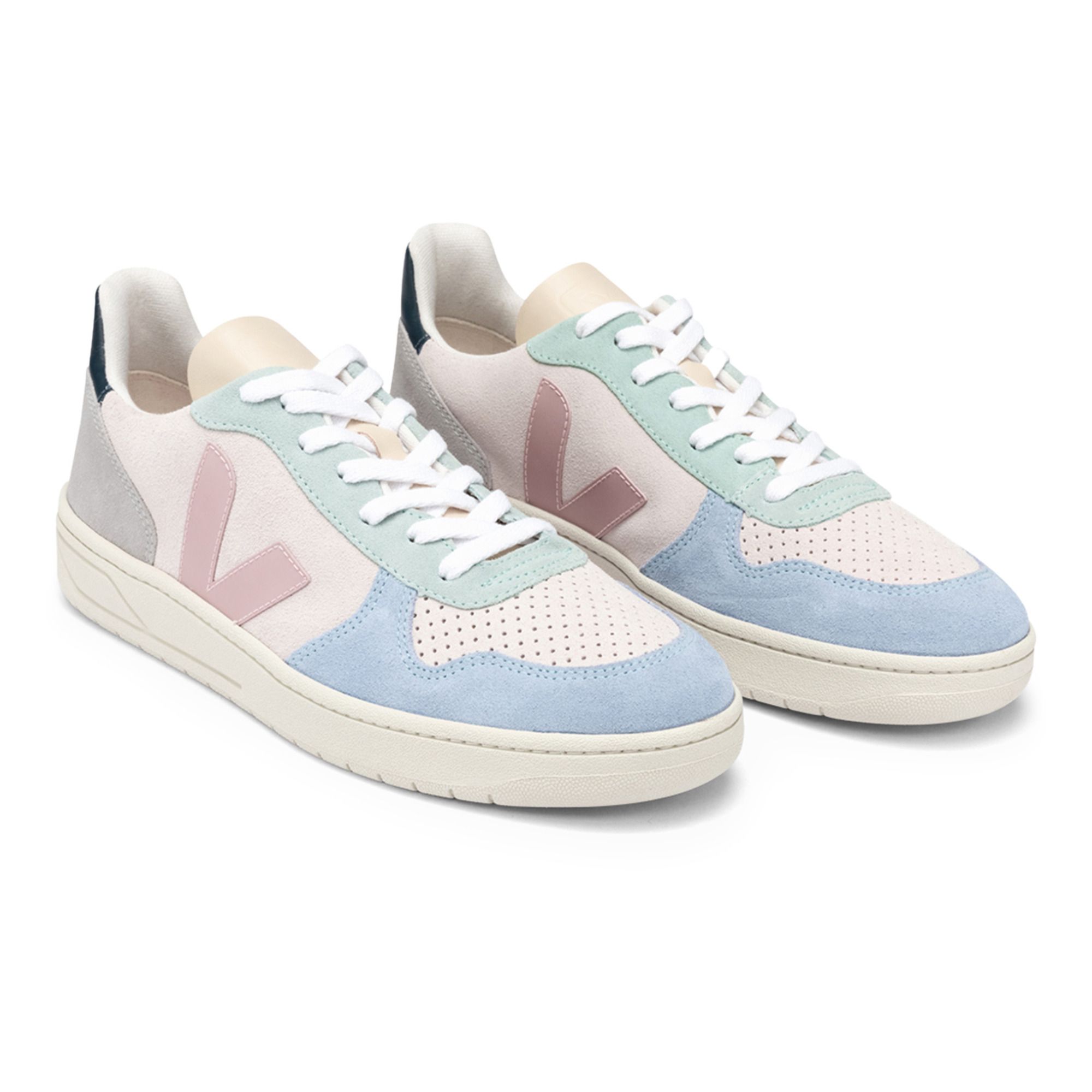 Zapatillas Ante V-10 -Colección Mujer - Rosa Palo Veja Calzado Adulto