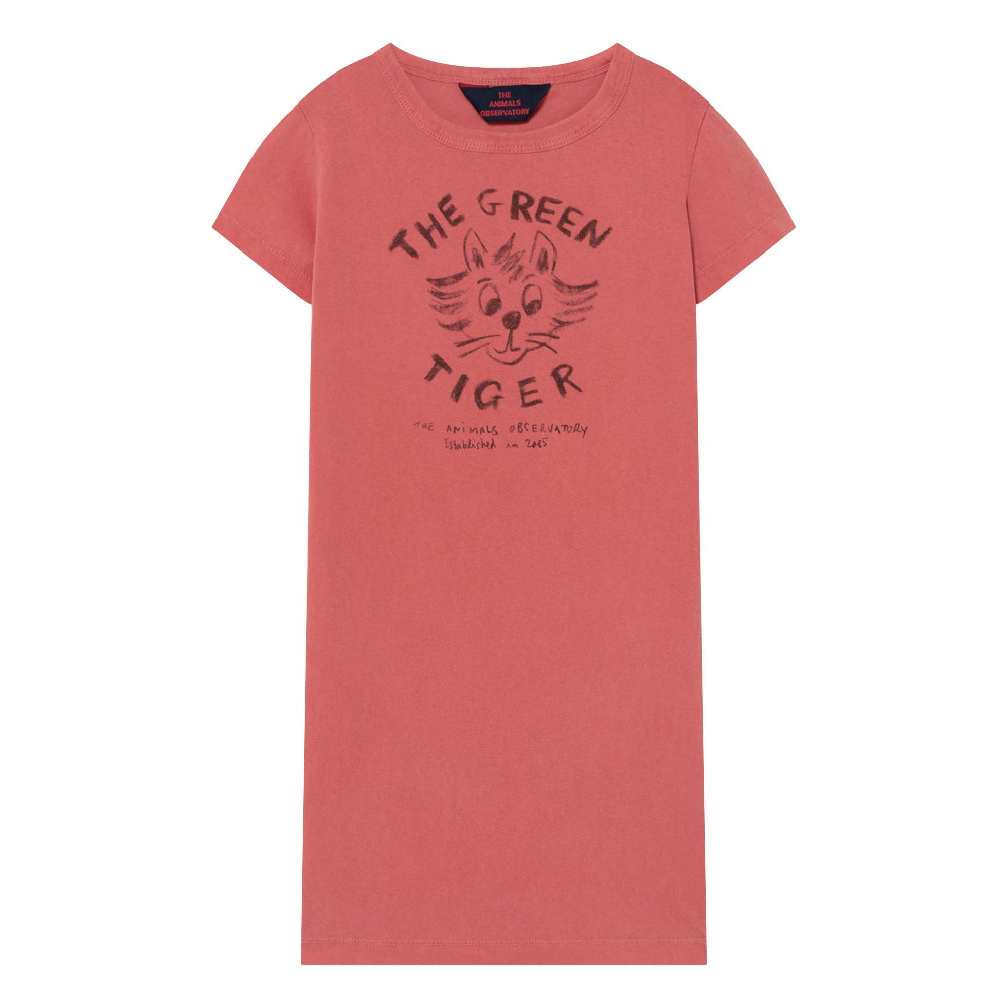 The Animals Observatory - Robe Jersey Gorilla - Fille - Rouge