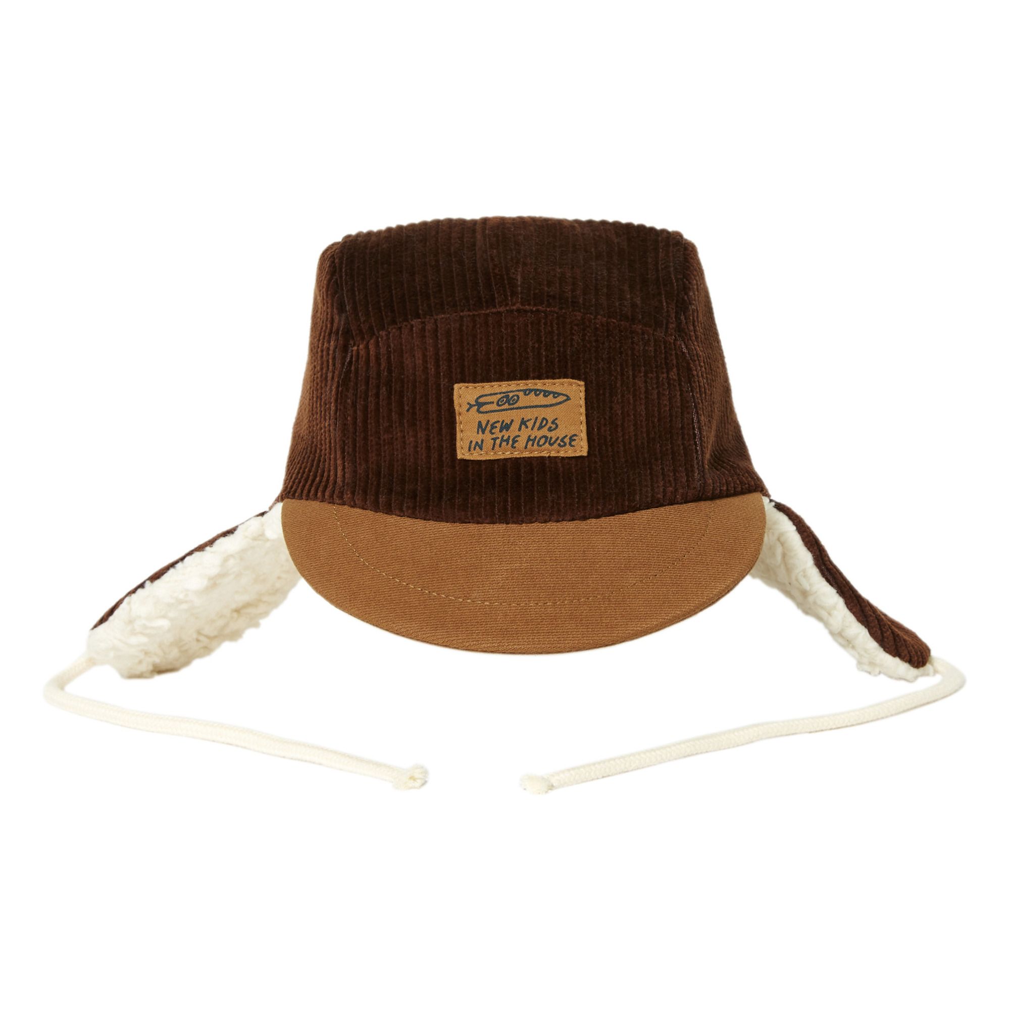 New Kids In The House - Casquette Fourrée - Fille - Marron