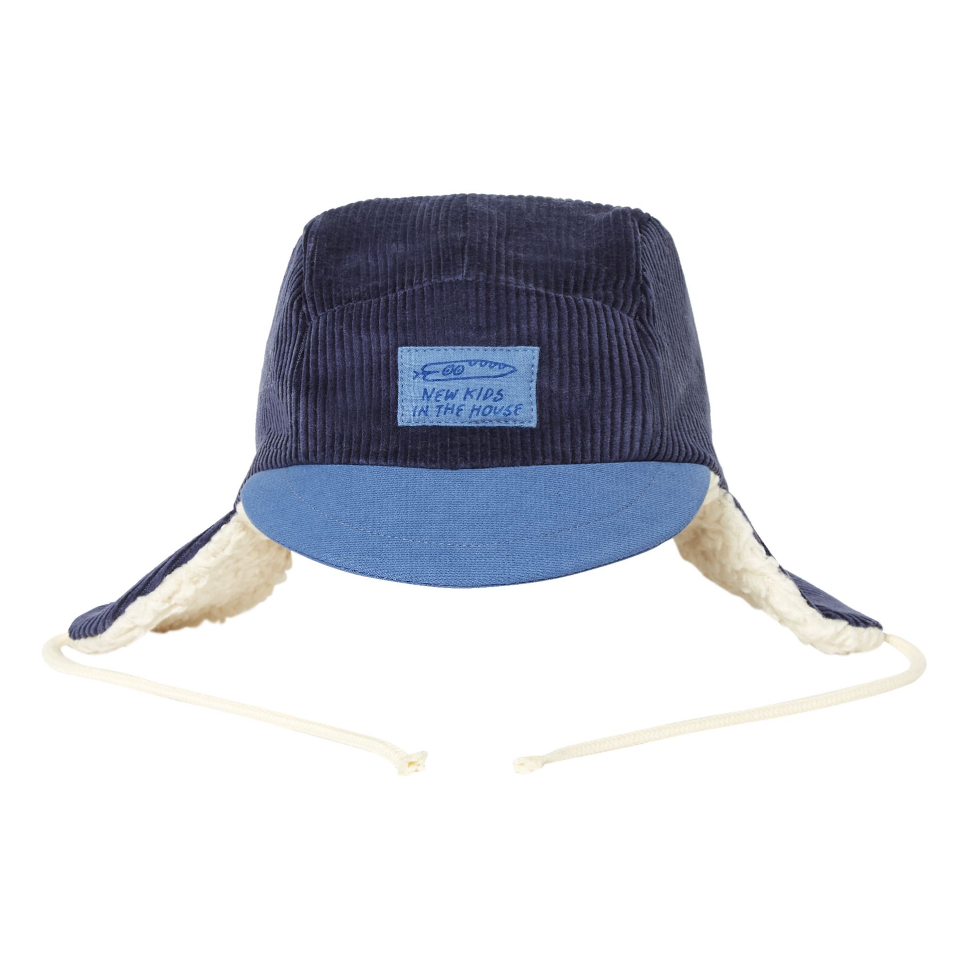 New Kids In The House - Fur-lined Cap - Girl - Blue