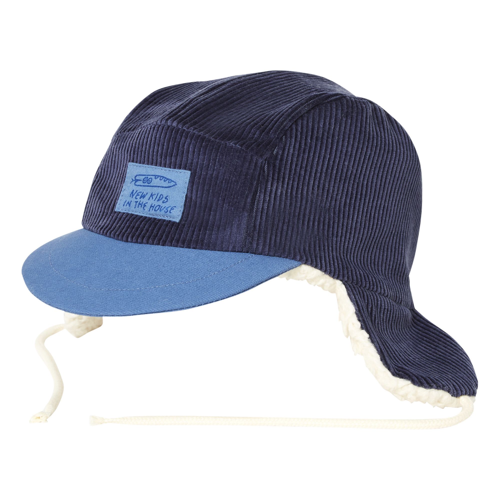 Cappello imbottito Blu New Kids In The House Moda Bambino