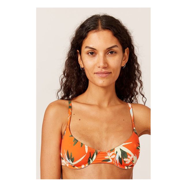 Ginger Bikini Top  | Orange