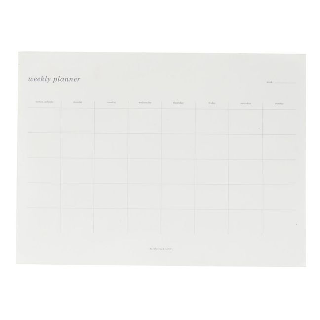 Weekly Planner - 100 Pages